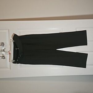 Ontwelth Green Brown Belted Trousers Pants Size M